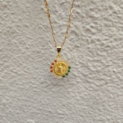 Mexican Necklace con Medalla