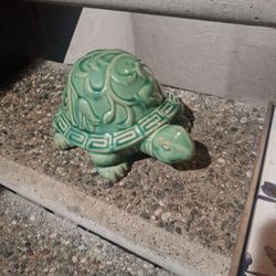 Glass Turtle Garden Decor