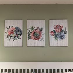 Succulent Wall Art