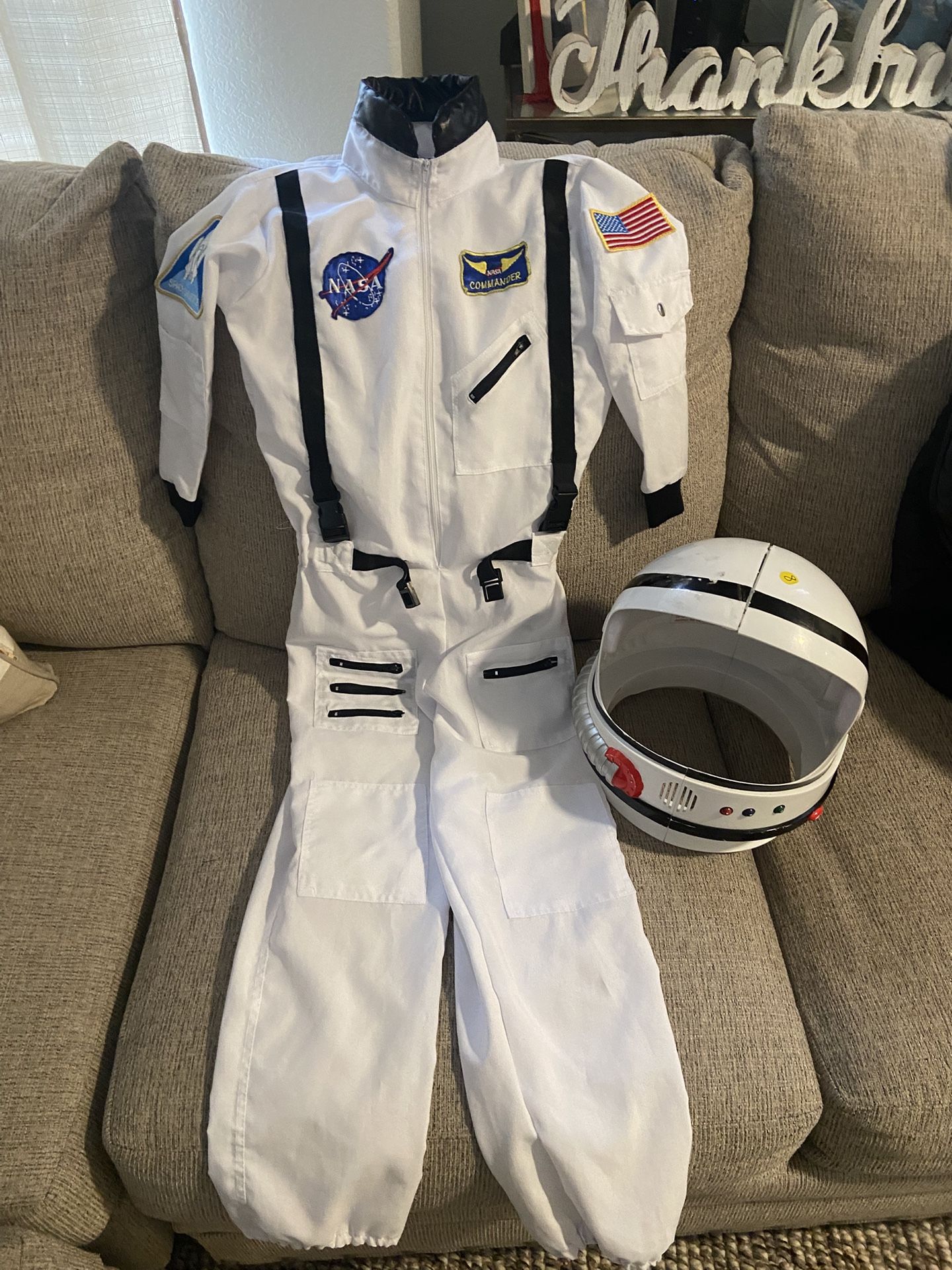 Kids Jr Astronaut Space Suit And Helmet 