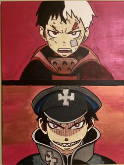 Shinra Kusakabe painting