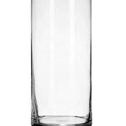 Glass Cylinder Vase 7.5 Inch Tall X 3.4 
