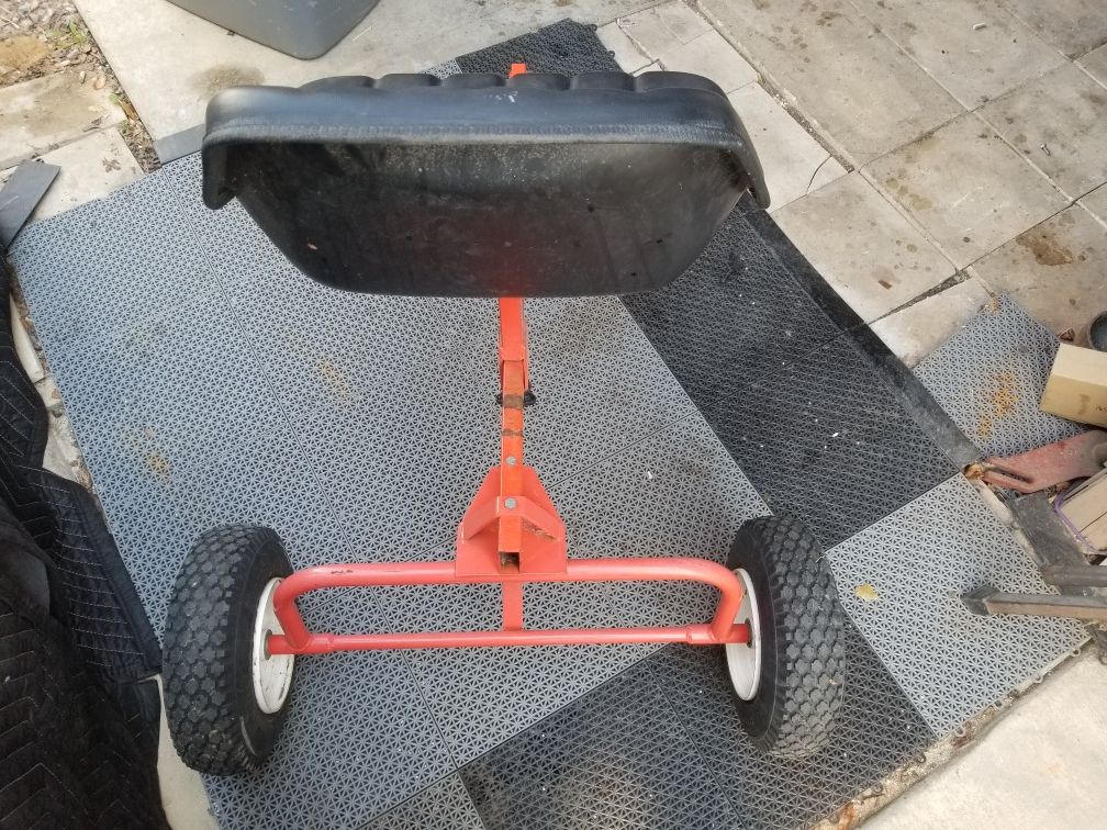 Sulky Seat for Walk Behind Mower for Sale in Corona CA OfferUp