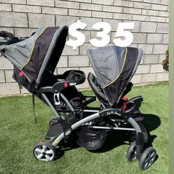 Double stroller Sit n Stand