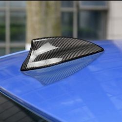 Real Carbon Fiber Shark Fin Antenna Cover Cap For BMW F30 F22 F32 F36 F80 M3 M4