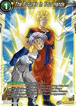 Dragon Ball Super Game Card The Future's In Your Hands Card