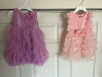 Baby girl dresses 12-18m, 18m