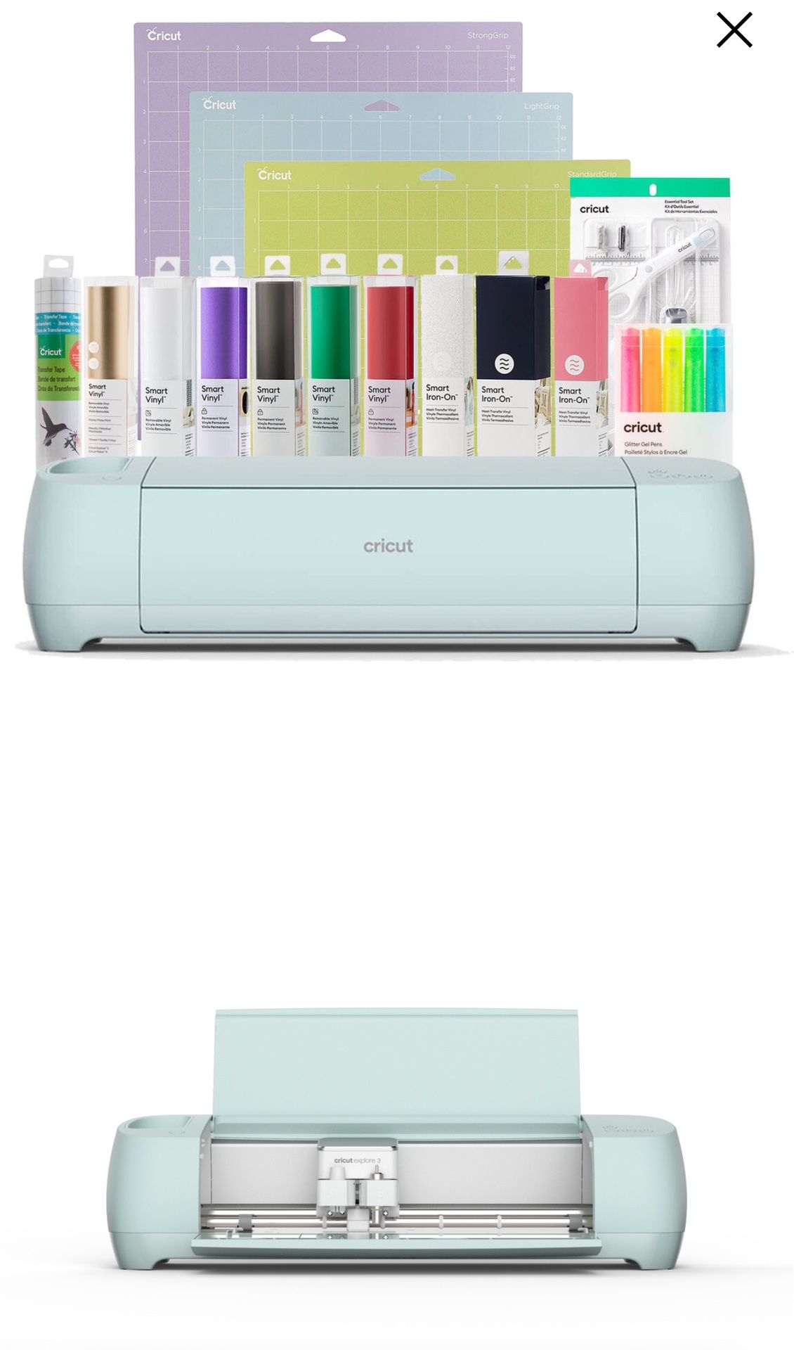 Cricut Explore® 3 + Plus Everything Bundle