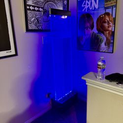 Alpine Corporation LED Bubble Wall Fountain – 6ft Acrylic Panel