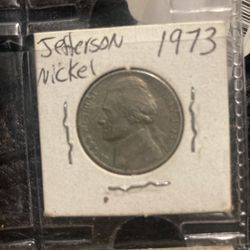 1973 Jefferson nickel