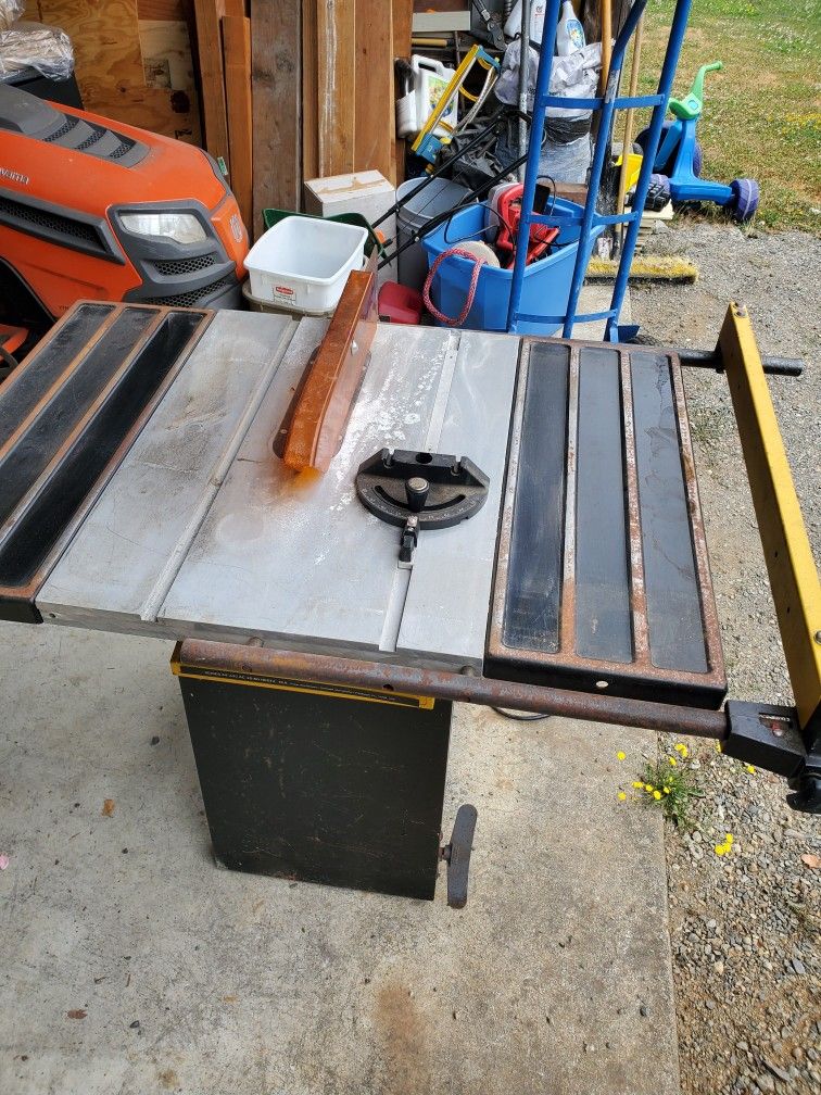 Rockwell Table Saw on a Stand