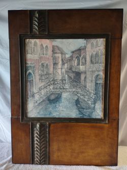 Picture Painted On Metal
