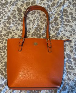 Anne Klein Lily Tote Bag in Orange