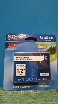 P-touch TZe-231 tape