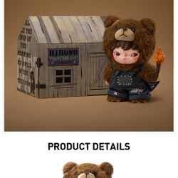 Pop Mart Hirono Bear Plush