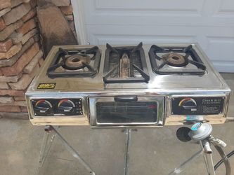 Unique 3 Burner Propane Camping Stove