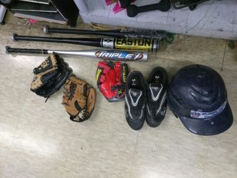 BASEBALL GEAR ALL ONE PRICE READ DETAILS