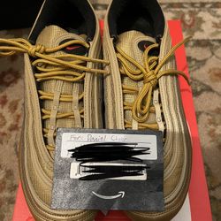 Nike Air Max 97 metallic gold