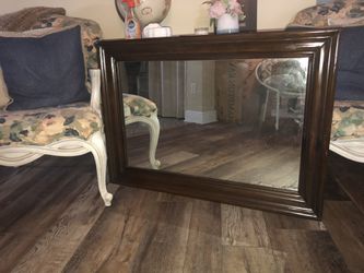 Solid quality wood mirror