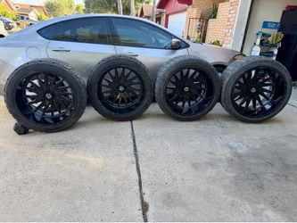 24x14 Tis wheels on 35x13.5r24 tires 6x135 ford bolt pattern