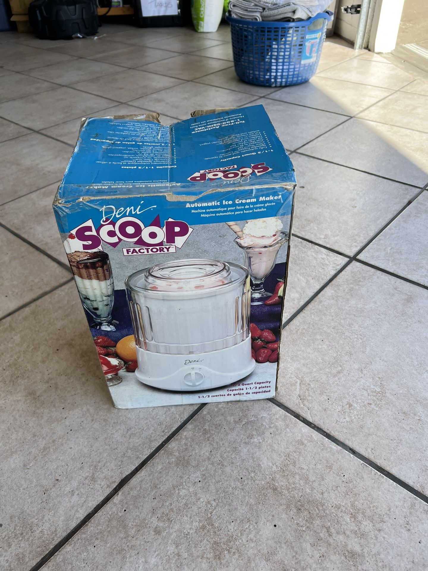 Deni 5400 Scoop Factory Automatic Digital Ice Cream and Frozen Dessert Maker -