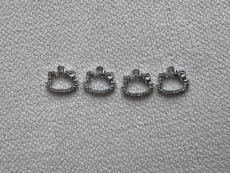 Hello Kitty Silver Charms