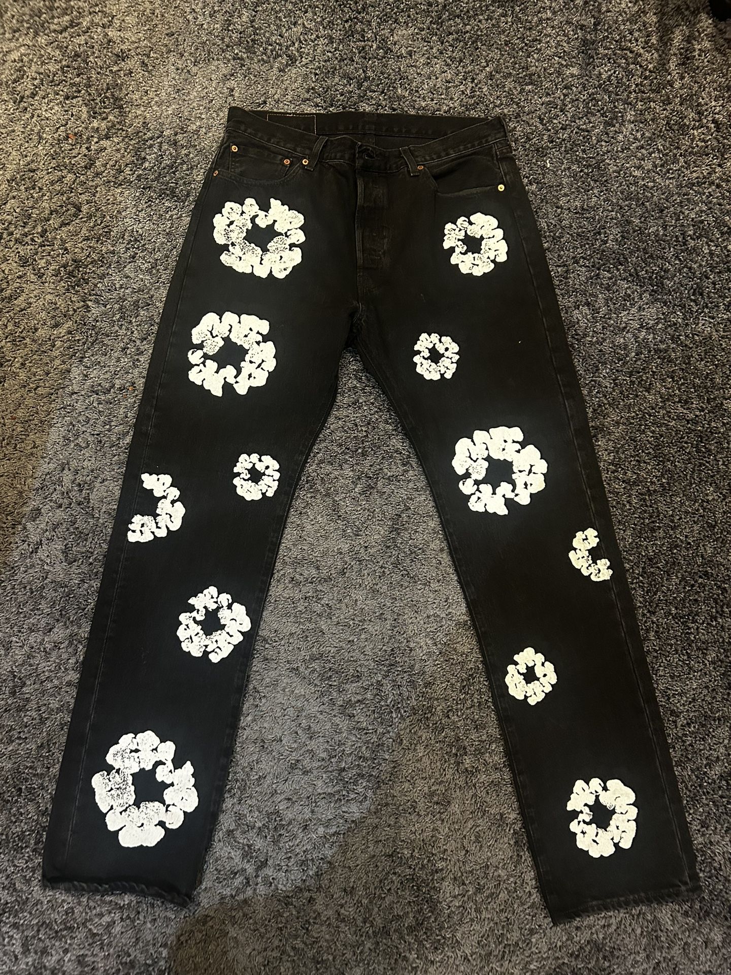Levi's x Denim Tears The Cotton Wreath Jean 'Black'