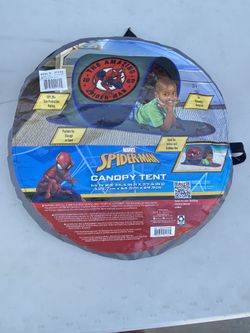 Kids Marvel Spider-Man Pop up Tent