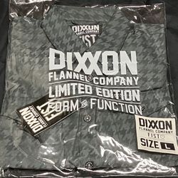 New DIXXON The Fist 3.0 Flannel Mens Large BNIB