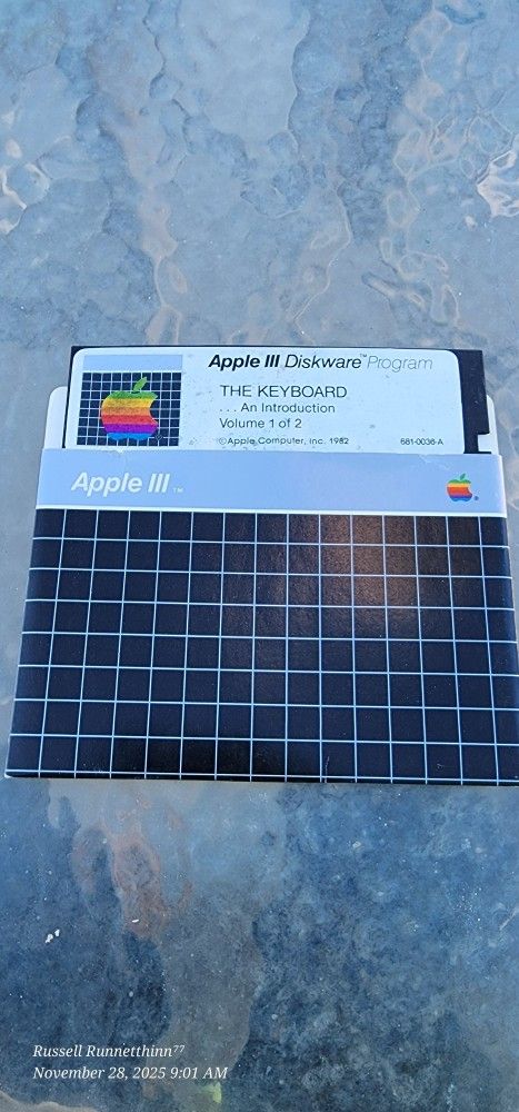 Apple III Diskware – “The Keyboard” Volume 1