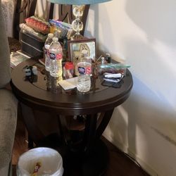 Wooden Living Room End Table