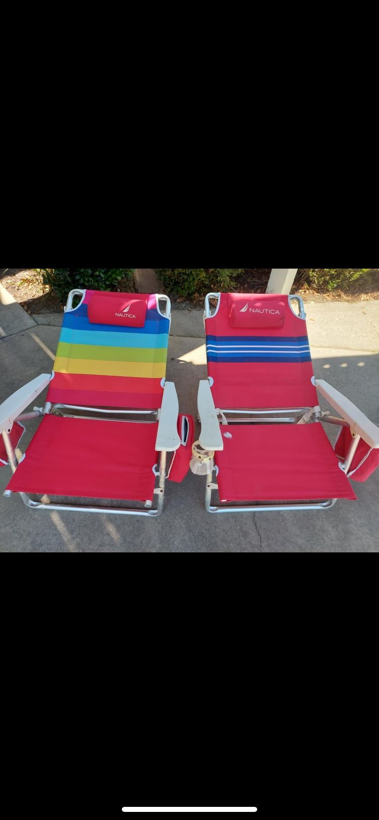 Nautica Beach Chair $20 Each With Rust