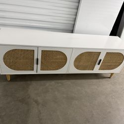 Rattan Tv Stand $140