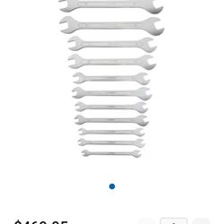 Matco 12 Piece Metric Thin Flat Wrench. 