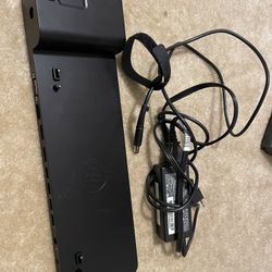 2013 HP Docking Station With Power Supply