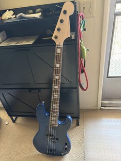 Squier P Bass W/ EMG Pickups