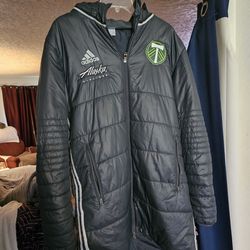 2 Adidas  Portland Timbers coats