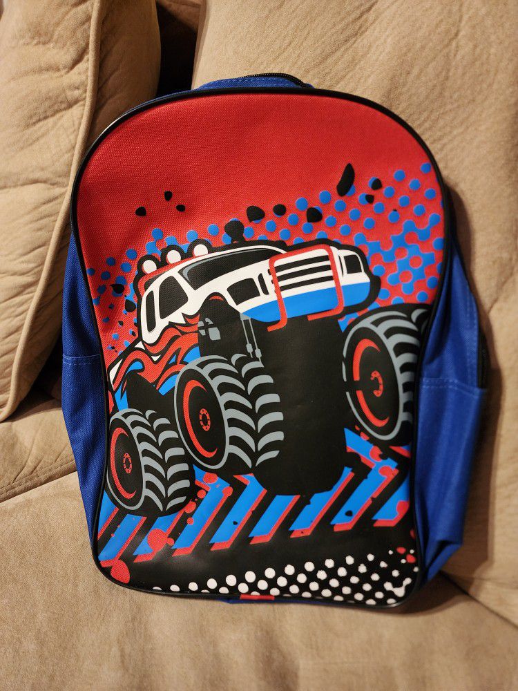 Monster Truck Backpack 