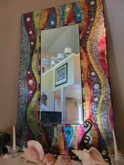 Beautiful Mosaic Mirror