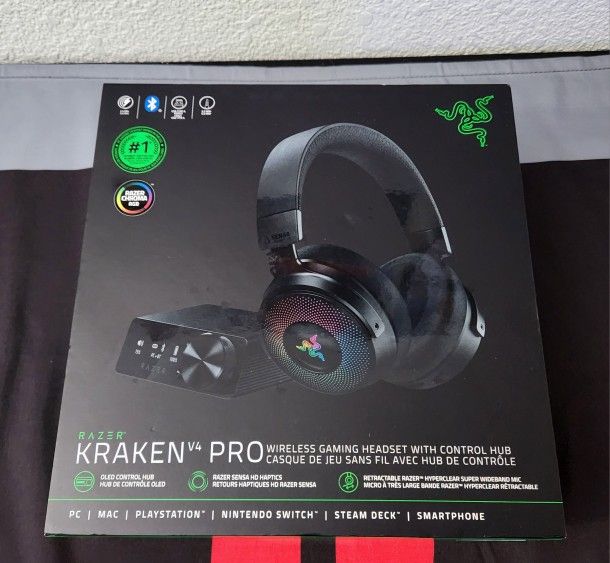Razer Kraken V4 Pro BRAND NEW IN BOX