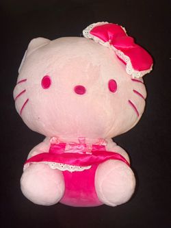 Hello Kitty Pink Plush Stuffed Animal
