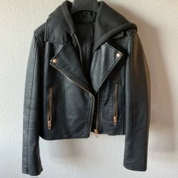 PRE OWNED BLANK NYC HOODED JACKET