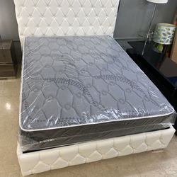King Size Mattress 12” Inches Thick Plush Firm New From Factory Wrapped in Plastic Also Available: Twin, Full And Queen Same Day Delivery 