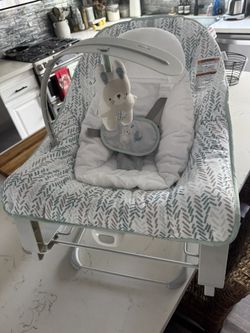 3-in-1 Vibrating Baby Bouncer Seat & Infant to Toddler Rocker