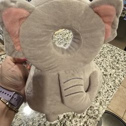 Elephant Baby Head Support Pillow