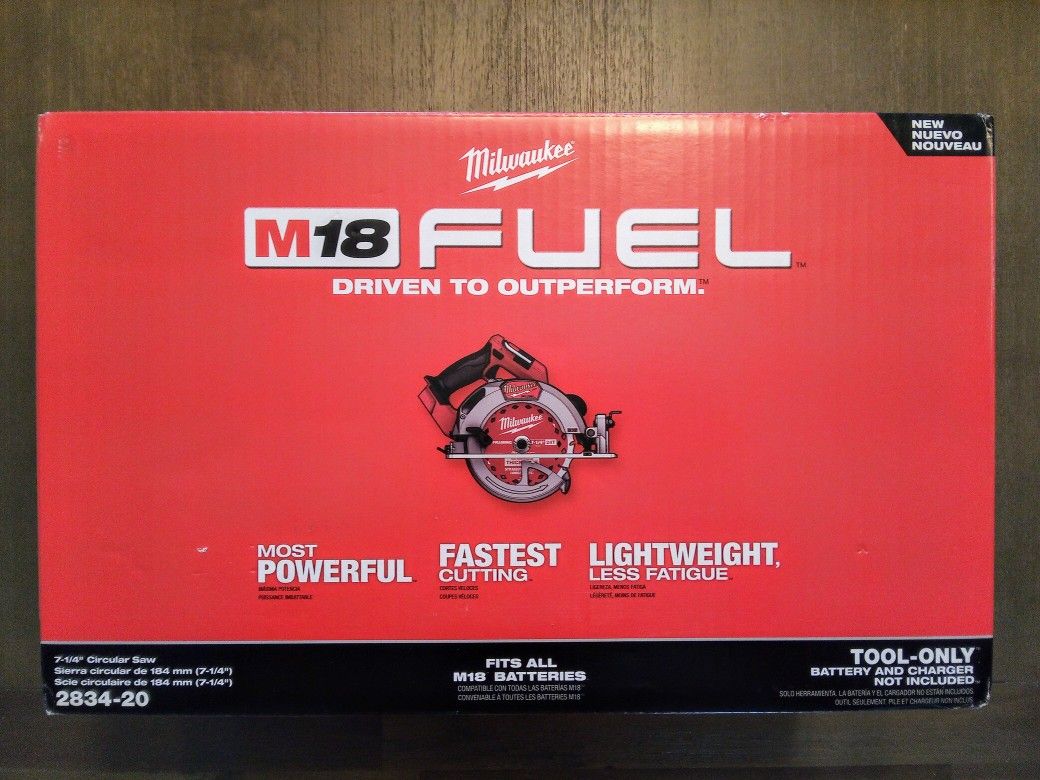 Milwaukee M18 Fuel 7-1/4 Inch Circular Saw