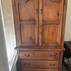 Wooden Chest/Armoire 