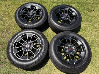 (4) Toyota TRD 265/60R20 Falken Wildpeak Wheels and Tires