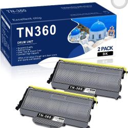 TN360 Toner Cartridge Replacement for Brother TN330 TN-330 TN 360 TN-360 High Yield Compatible with DCP-7040 DCP-7030 MFC-7840W HL-2140 MFC-7340 MFC-7