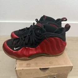 Nike Air Foamposite One Metallic Red 2017 Sz 9.5